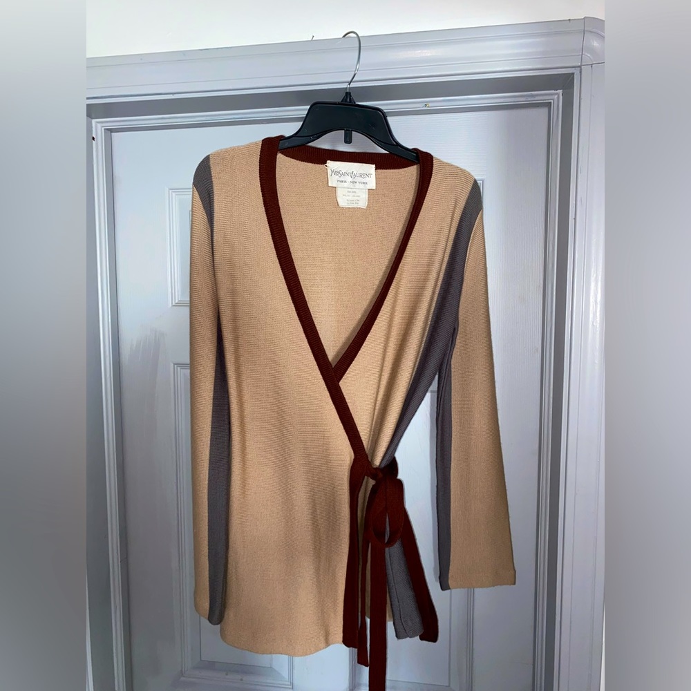 Vintage YSL 100% Wool Sweater